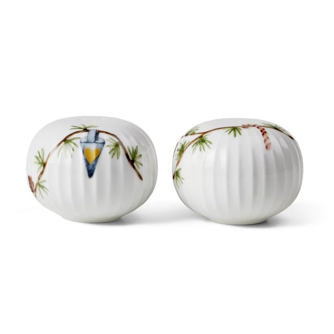 KÄHLER / Porcelánová soľnička a korenička Hammershøi Christmas