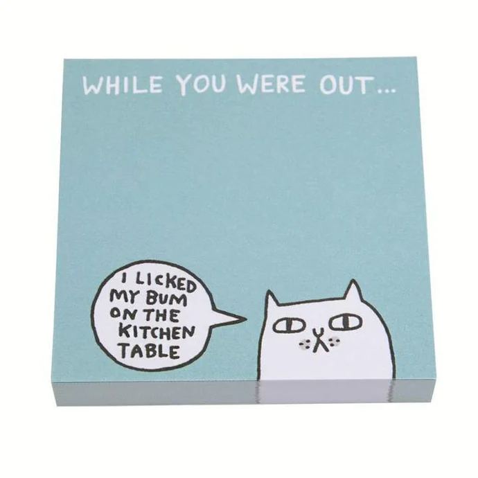 Ohh Deer / Samolepicí bloček While You Were Out Sticky Notes