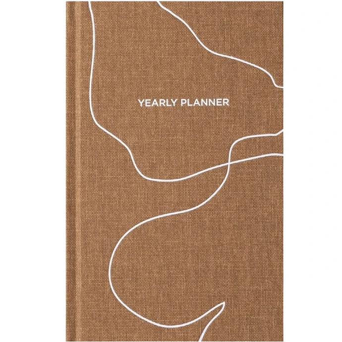 New Mags / Nedatovaný diář Yearly Planner Almond