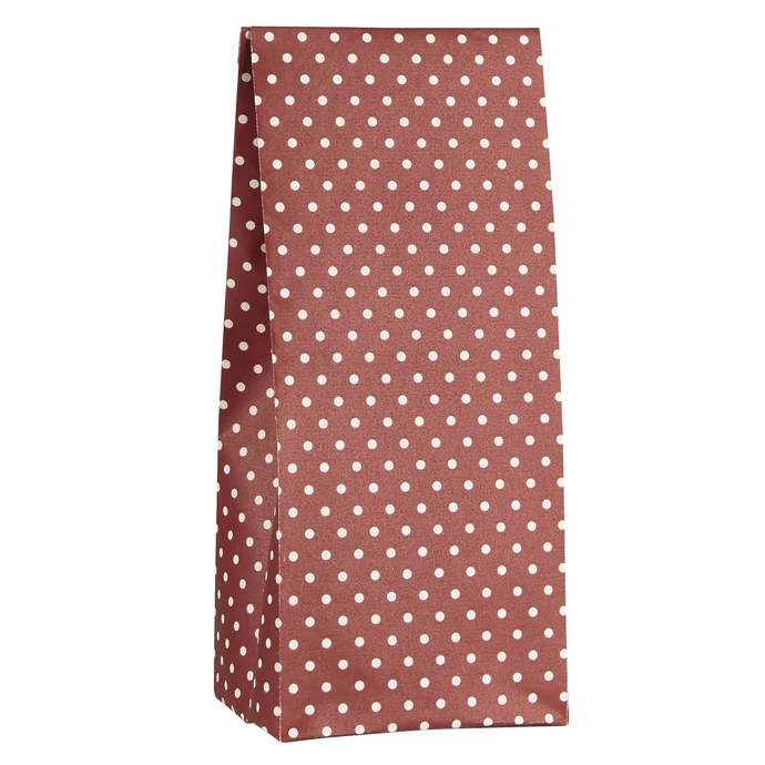 Ib Laursen / Papírový sáček Red and Dots 22,5cm