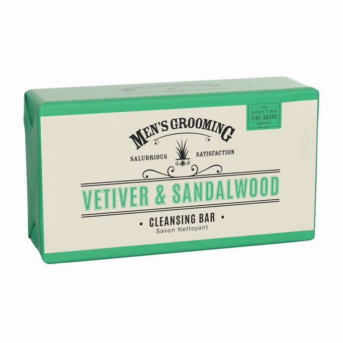 SCOTTISH FINE SOAPS / Luxusné pánske mydlo Vetiver a santalové drevo 220g