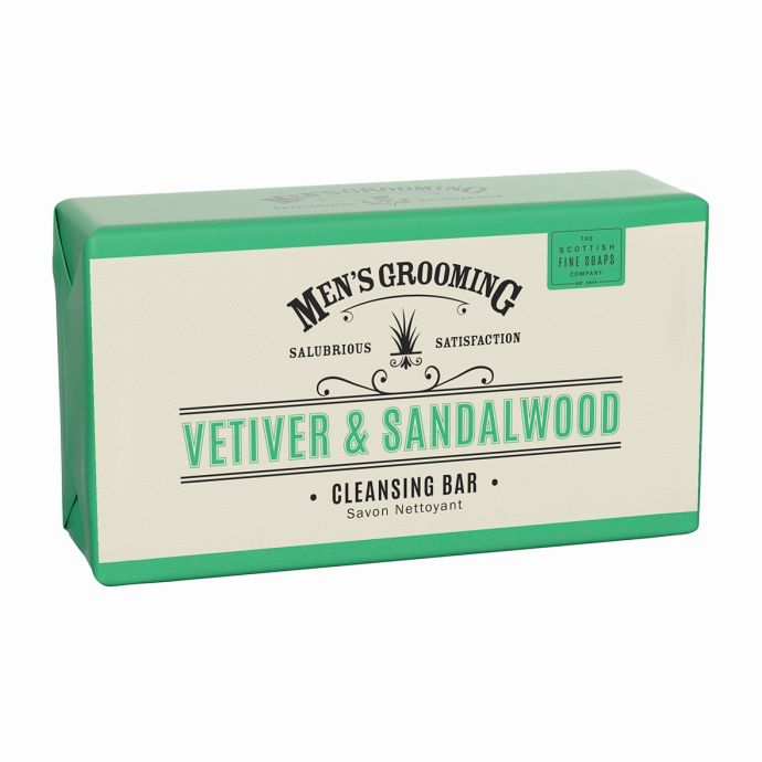 SCOTTISH FINE SOAPS / Luxusné pánske mydlo Vetiver a santalové drevo 220 g