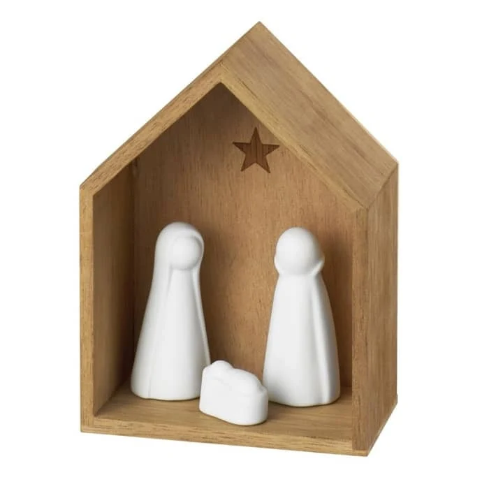 räder / Dřevěný betlém mini Star