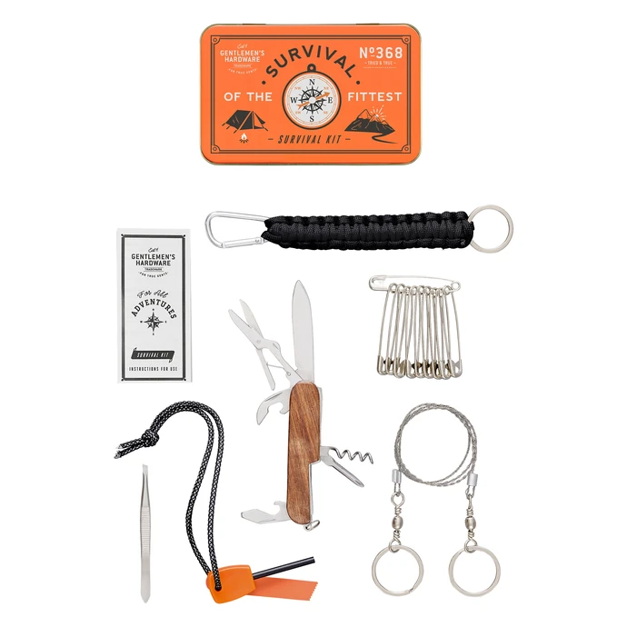 GENTLEMEN'S HARDWARE / Sada na prežitie v prírode Outdoors Survival Kit