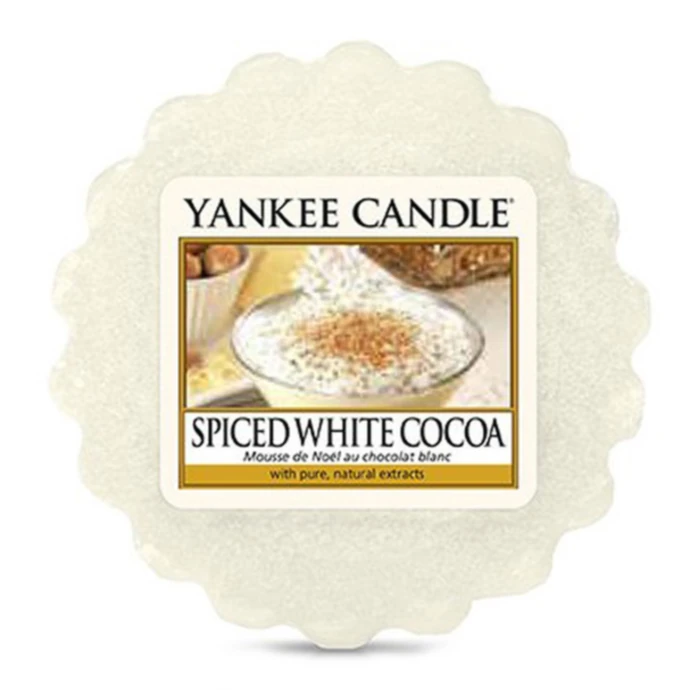 Yankee Candle / Vosk do aromalampy Yankee Candle - Spiced White Cocoa