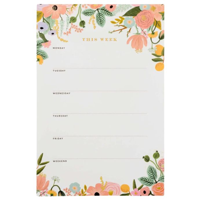 Rifle Paper Co. / Poznámkový blok Garden Party Pastel Large