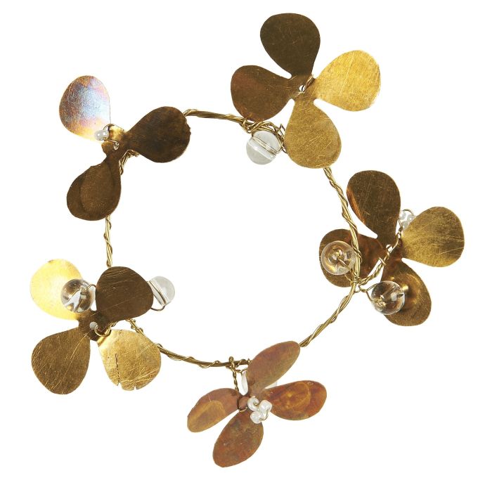 IB LAURSEN / Krúžok na obrúsky Flowers Brass