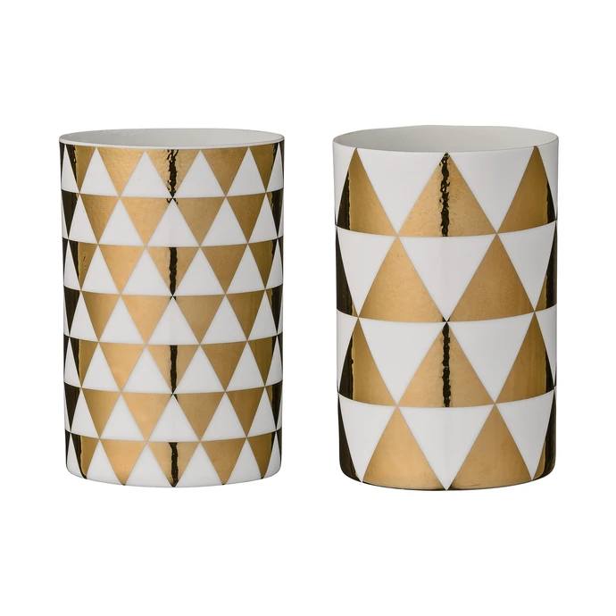 Bloomingville / Svietnik Gold triangles