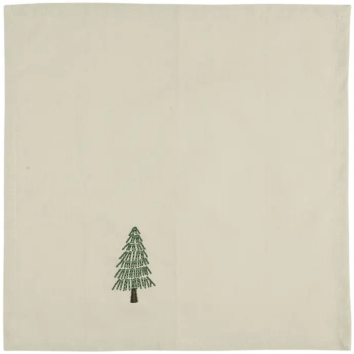 IB LAURSEN / Látkový ubrousek Tradition Christmas Tree 40x40cm