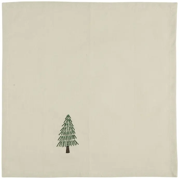 Ib Laursen / Látková servítka Tradition Christmas Tree 40x40cm