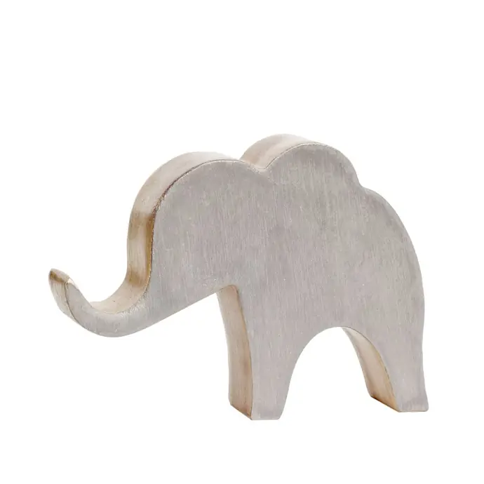 Hübsch / Dekorativní dřevěný slon