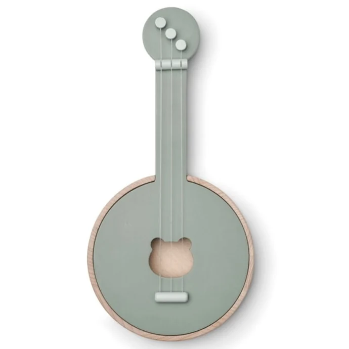 LIEWOOD / Dřevěné banjo Chas Faune Green/Dove Blue mix