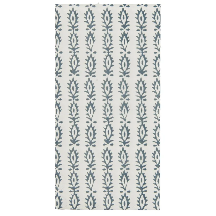 Ib Laursen / Papírové ubrousky Indian Flower dusty blue