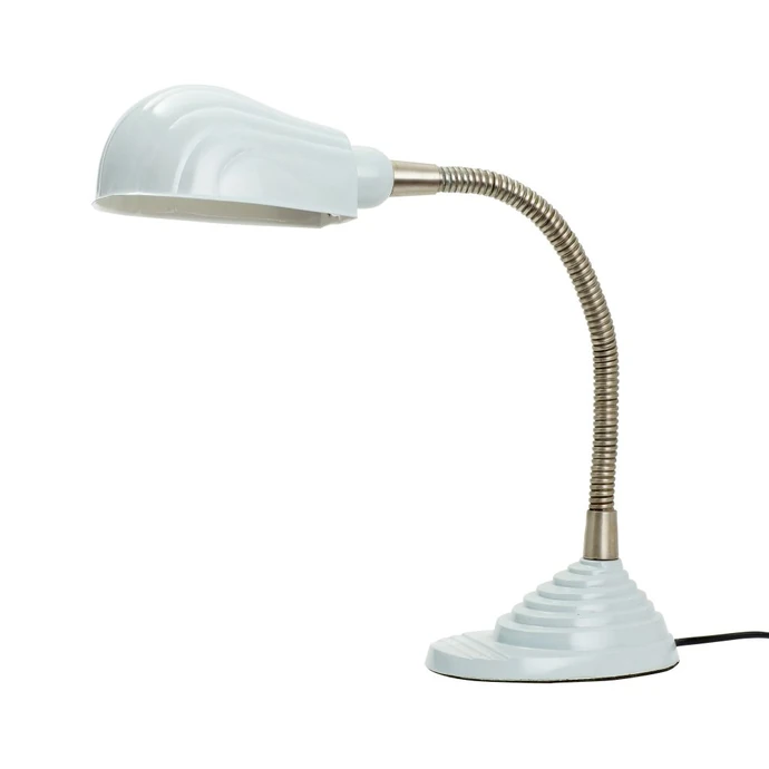 Hübsch / Stolni retro lampa Light blue