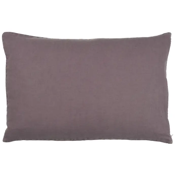 Ib Laursen / Lněný povlak na polštář Purple 60x40cm