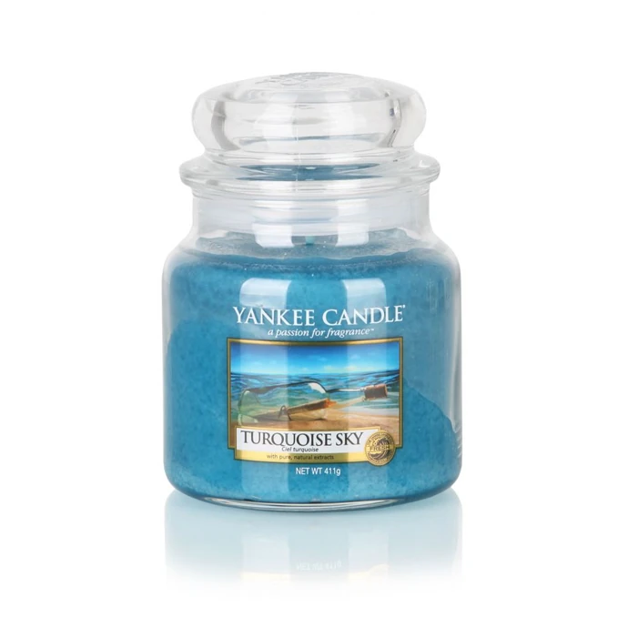 Yankee Candle / Svíčka Yankee Candle 411gr - Turquoise Sky