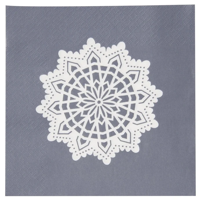 Ib Laursen / Papírové ubrousky Big Snowflake