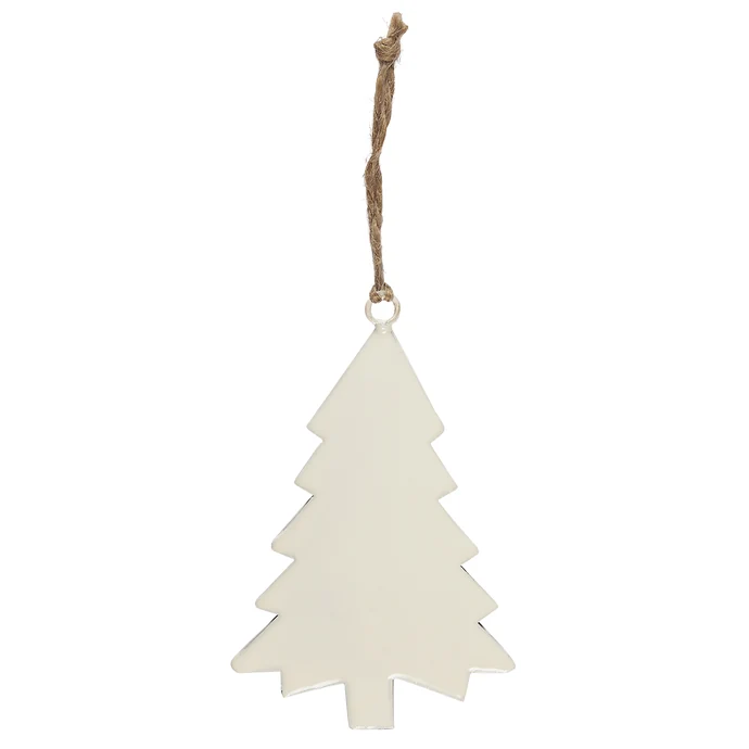 IB LAURSEN / Vánoční ozdoba Tree White 13 cm