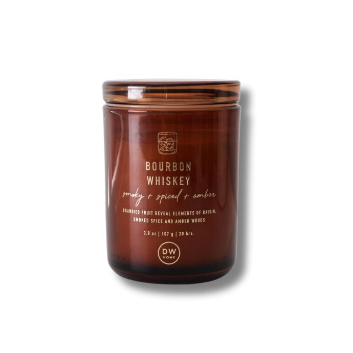 dw HOME / Vonná sviečka v skle Bourbon Whiskey 107 g