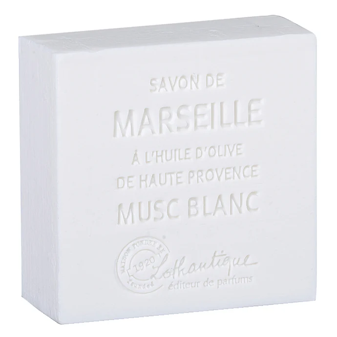 Lothantique / Marseillské mýdlo White Musk 100g