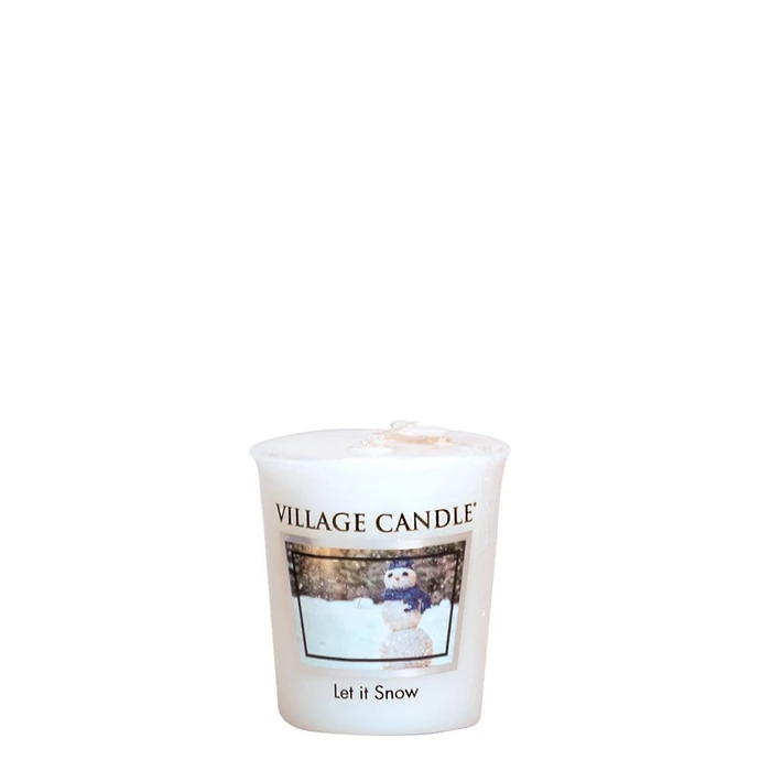 VILLAGE CANDLE / Votívna sviečka Village Candle - Let it Snow
