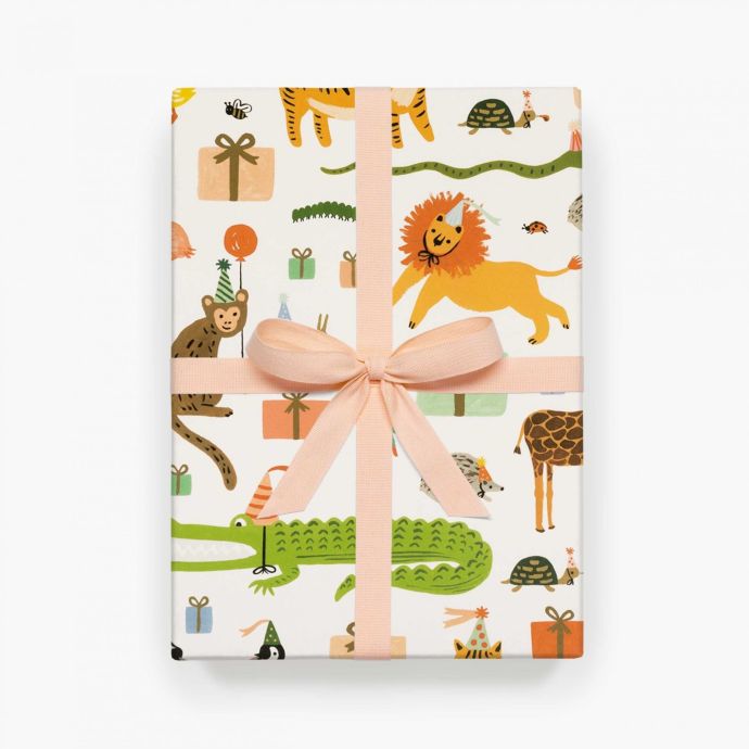 Rifle Paper Co. / Baliaci papier Party Animals - 3 listy