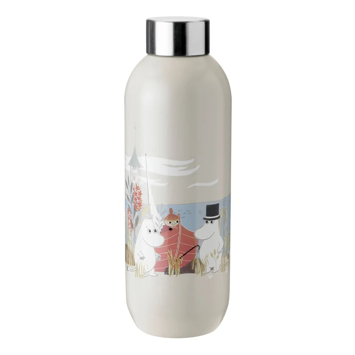 Stelton / Nerezová fľaša Keep Cool Sand Moomin 750 ml