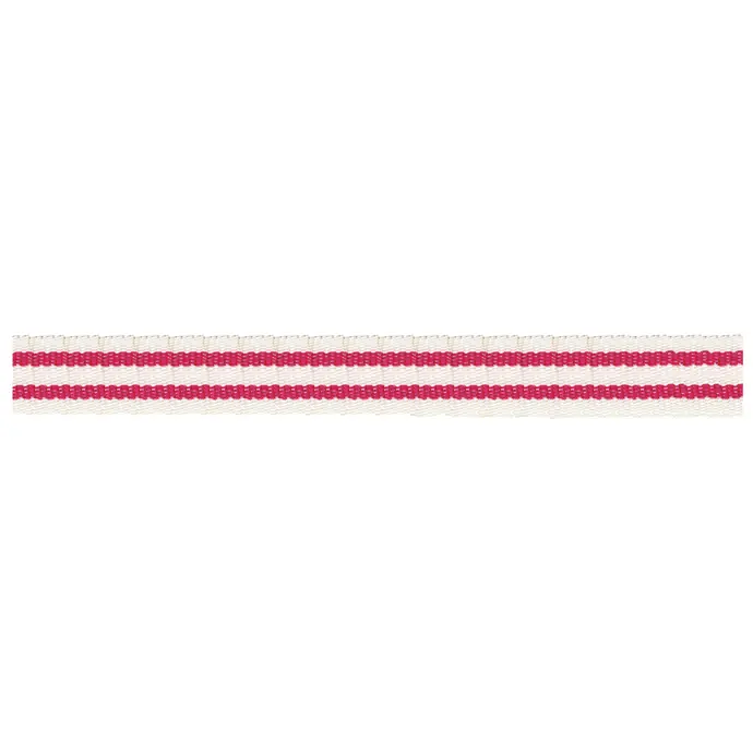 Maileg / Bavlnená stuha Double stripe Pink