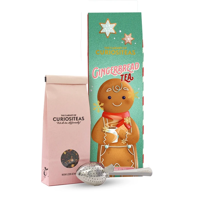 The Cabinet of CURIOSITEAS / Vianočný čierny čaj Gingerbread Cookies 70 g + sitko