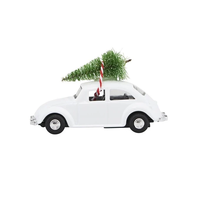 House Doctor / Vánoční autíčko Xmas Car Mini White