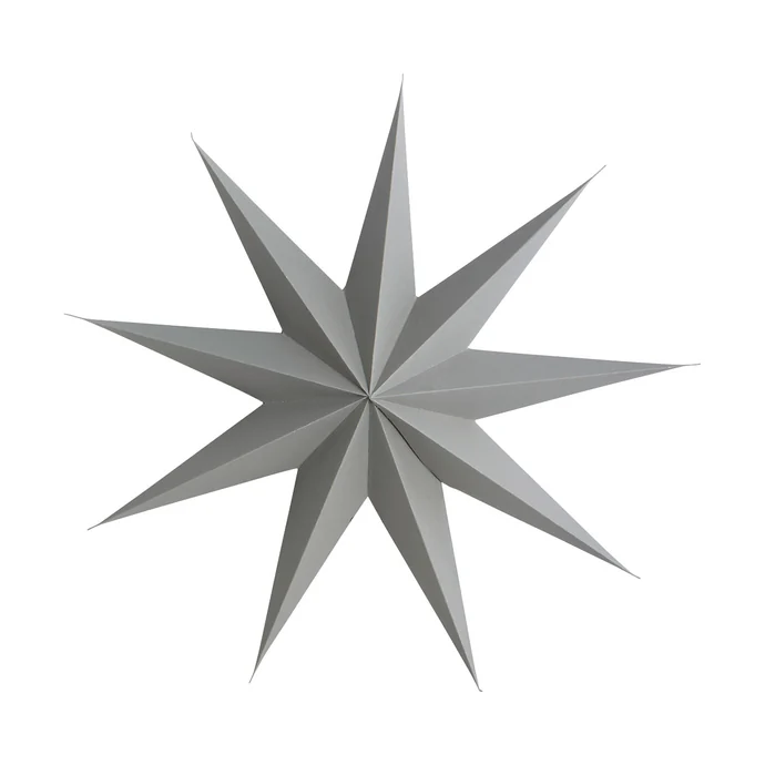 House Doctor / Závěsná hvězda Grey 45 cm