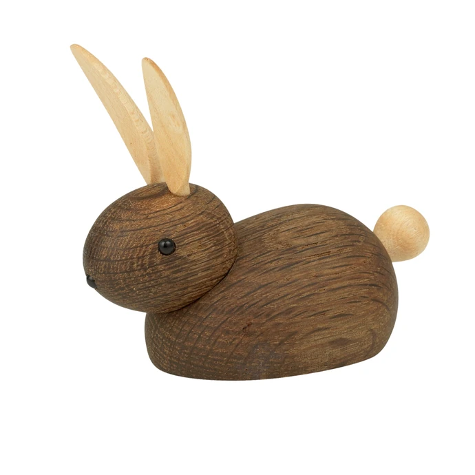 Lucie Kaas / Drevená figúrka Rabbit Pointy Ears - small