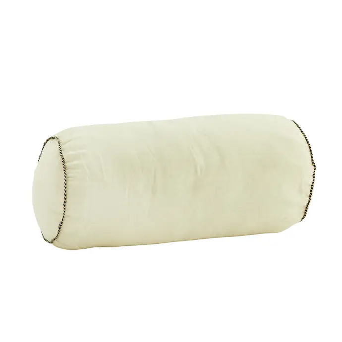 MADAM STOLTZ / Ľanový vankúš Off White Bolster