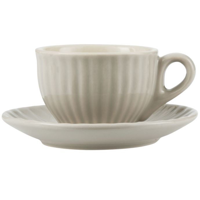 IB LAURSEN / Šálka s podšálkou Mini Mynte Latte 100 ml
