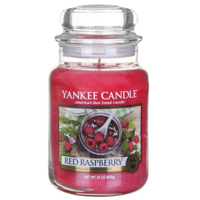 Yankee Candle / Sviečka Yankee Candle 623gr - Red Raspberry