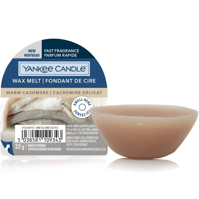 Yankee Candle / Vosk do aromalampy Yankee Candle 22 g - Warm Cashmere