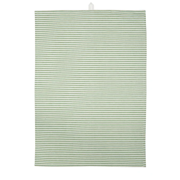 IB LAURSEN / Utěrka Green stripes
