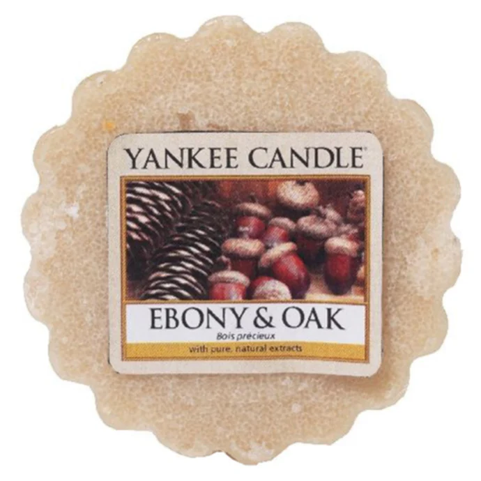 Yankee Candle / Vosk do aromalampy Yankee Candle - Ebony & Oak