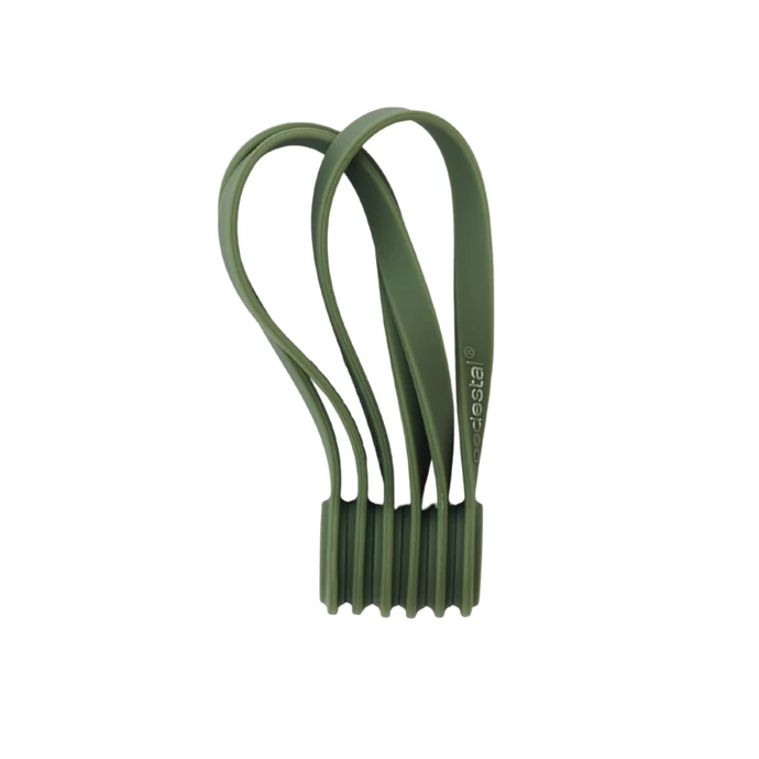 Pedestal / Magnetické pásky na kabel Mossy Green – set 3 ks