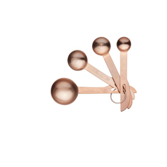 Kitchen Craft / Odmerky MasterClass Copper - set 4 ks