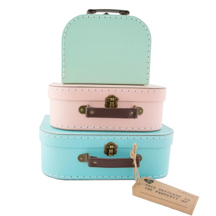 sass & belle / Detský kufrík Pastel Retro