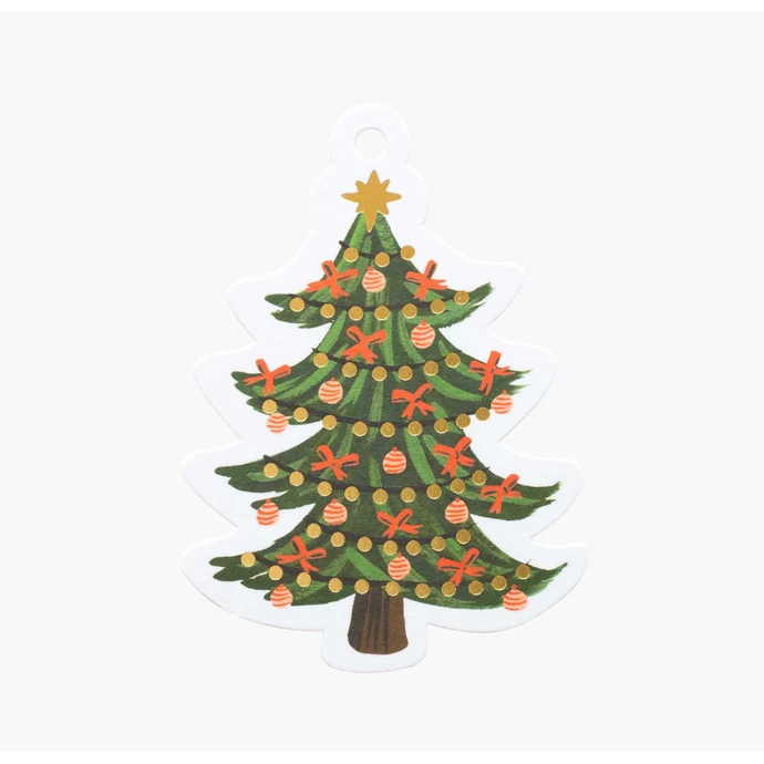 Rifle Paper Co. / Darčekové kartičky Christmas Tree - set 8ks