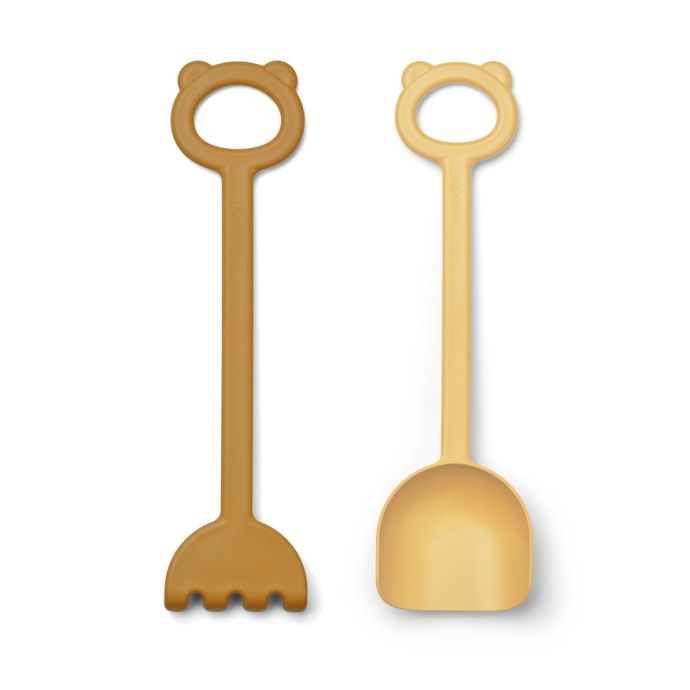 LIEWOOD / Set lopatky a hrabličiek Hilda Jojoba/Golden Caramel