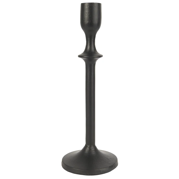 Ib Laursen / Hliníkový svícen Black Night 26 cm