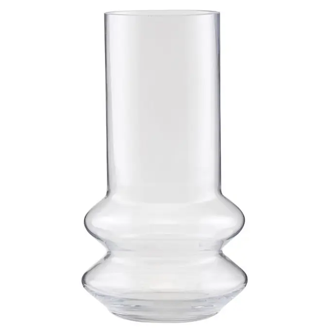 House Doctor / Sklenená váza Vibrant Clear Glass