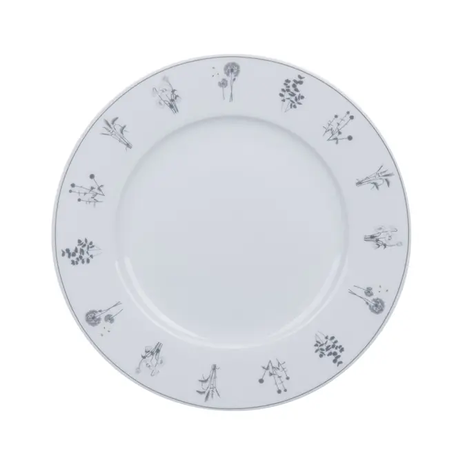 Krasilnikoff / Porcelánový dezertní talíř Summer Meadows 20 cm