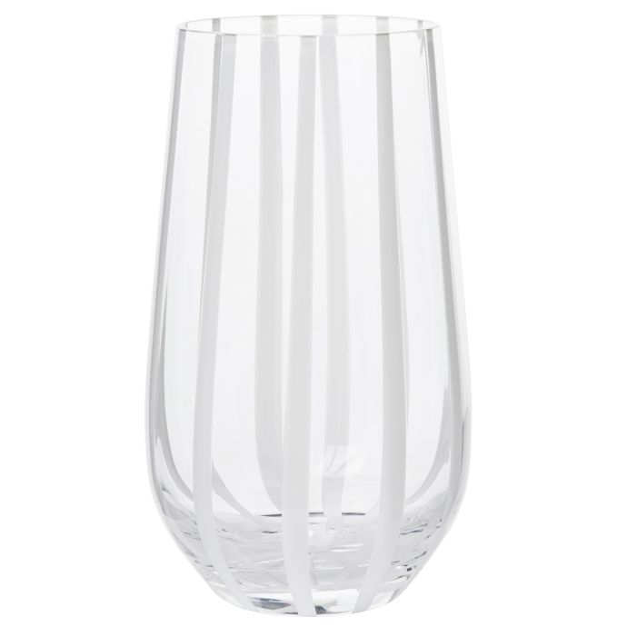 Broste / Pohár White Stripe 550ml