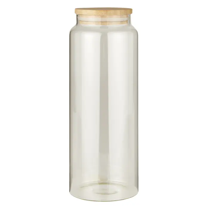 Ib Laursen / Skleněná dóza s víčkem Bamboo 1,75 l