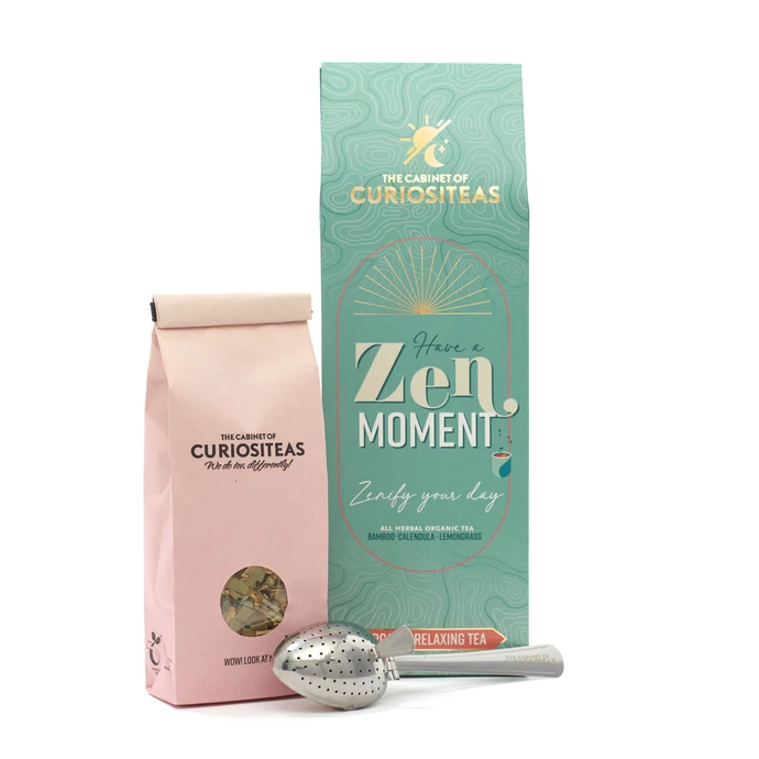 The Cabinet of CURIOSITEAS / Organický bylinný čaj Have a Zen Moment 75g + sítko