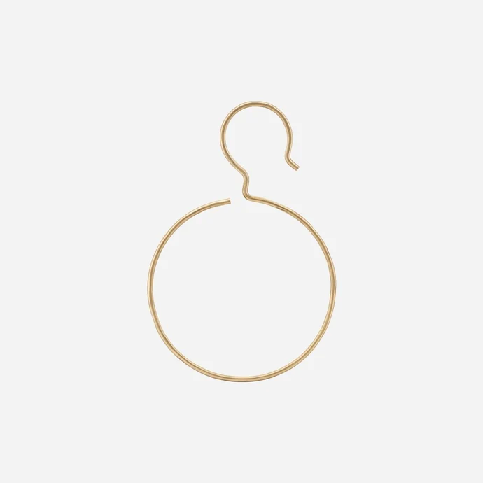 House Doctor / Kruhový vešiak Ring Brass  ⌀ 16 cm